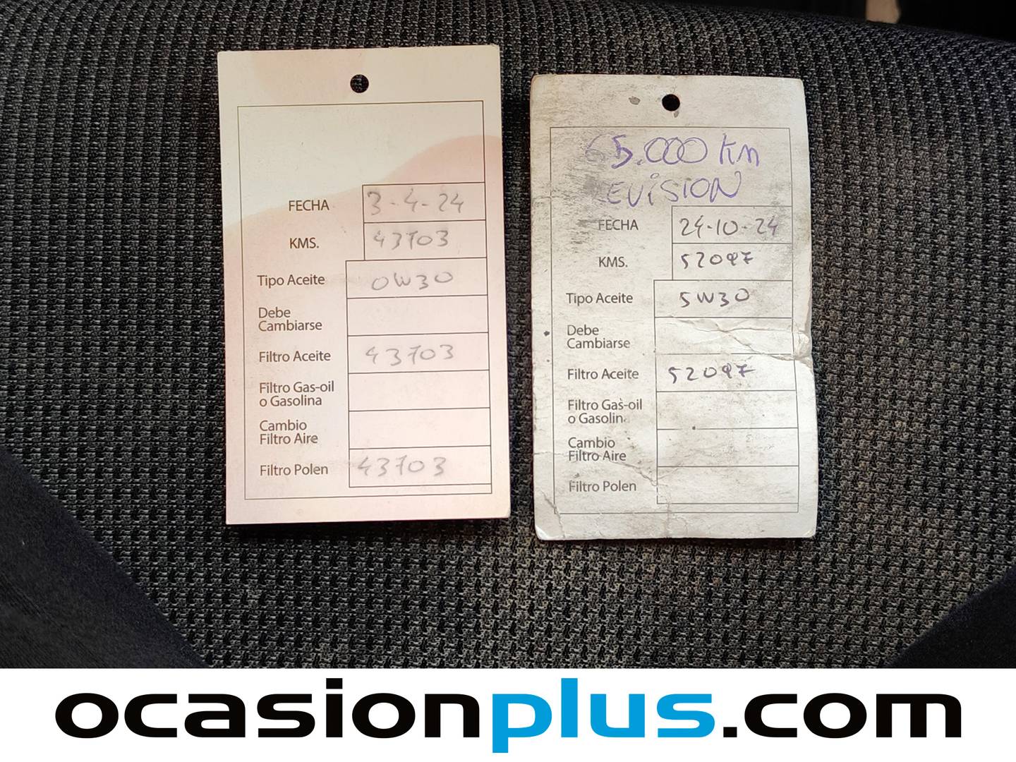 Foto del mantenimiento del Renault Trafic Renault Trafic Furgon Furgon 27 L1H1 Energy Blue dCi (95 CV)