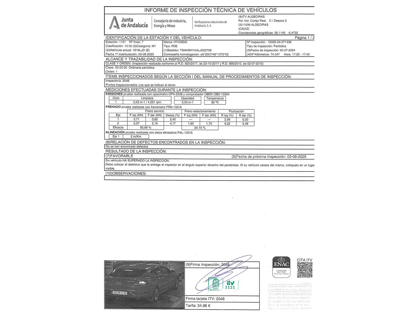 Hyundai i30 Hyundai i30 1.6 CRDI Tecno Fastback (136 CV) de segunda mano