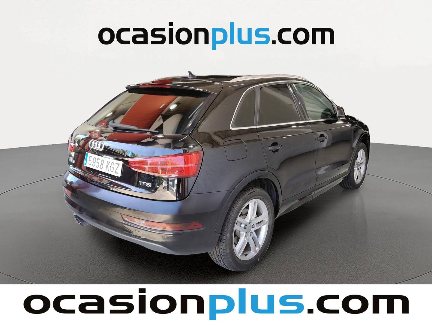 Foto trasera Audi Q3 Audi Q3 Sport edition 1.4 TFSI CoD (150 CV) S tronic derecha