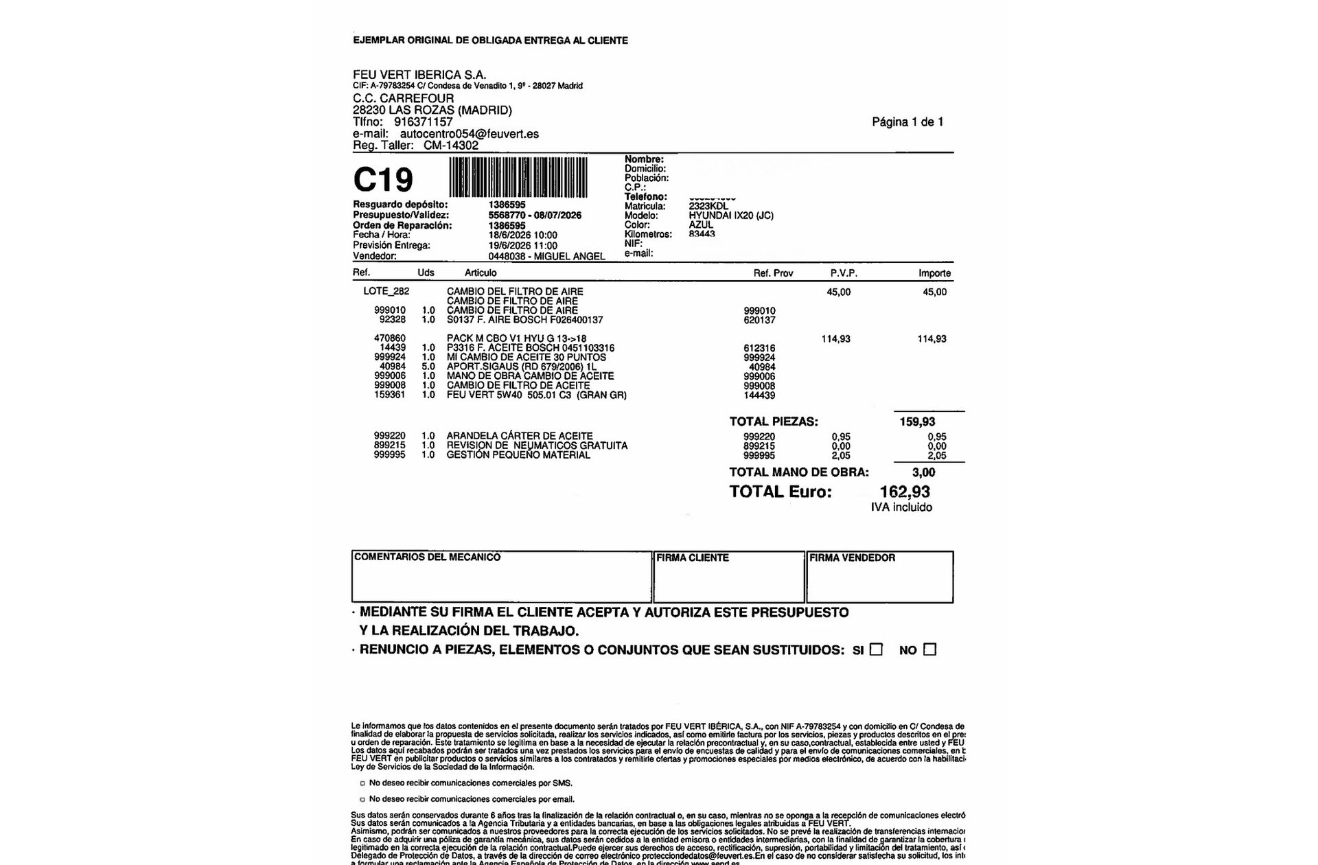 Hyundai ix20 1.6 MPI BlueDrive Tecno - foto 16