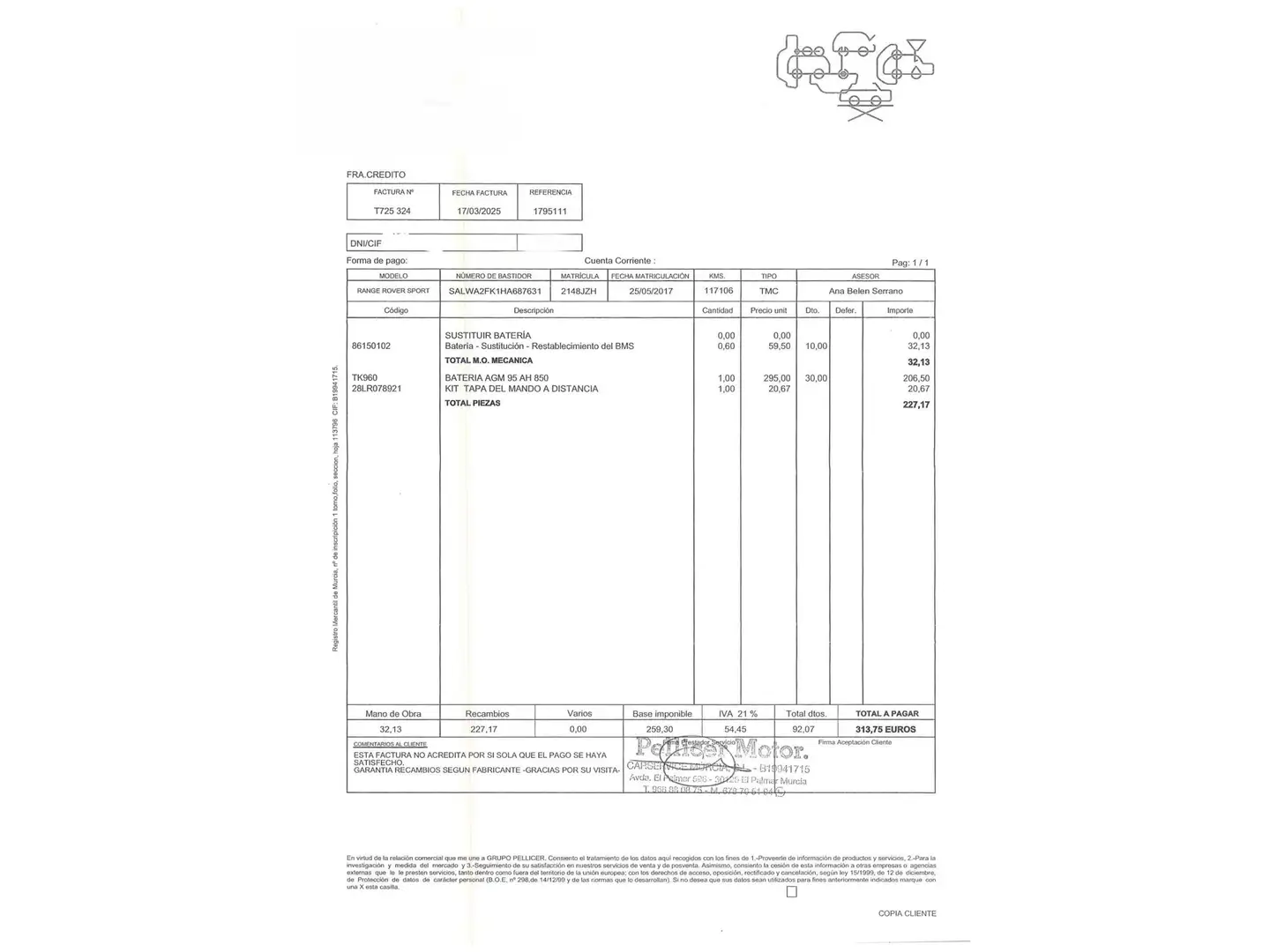 Foto Land Rover Range Rover Sport Land Rover Range Rover Sport 3.0 TDV6 HSE (258 CV)