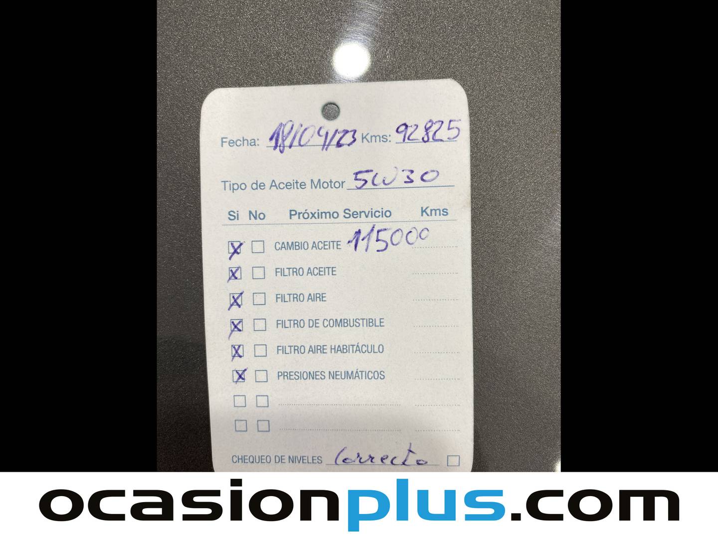 Foto del mantenimiento del Volkswagen Tiguan Volkswagen Tiguan T1 2.0 TDI BMT 4x2 (140 CV)