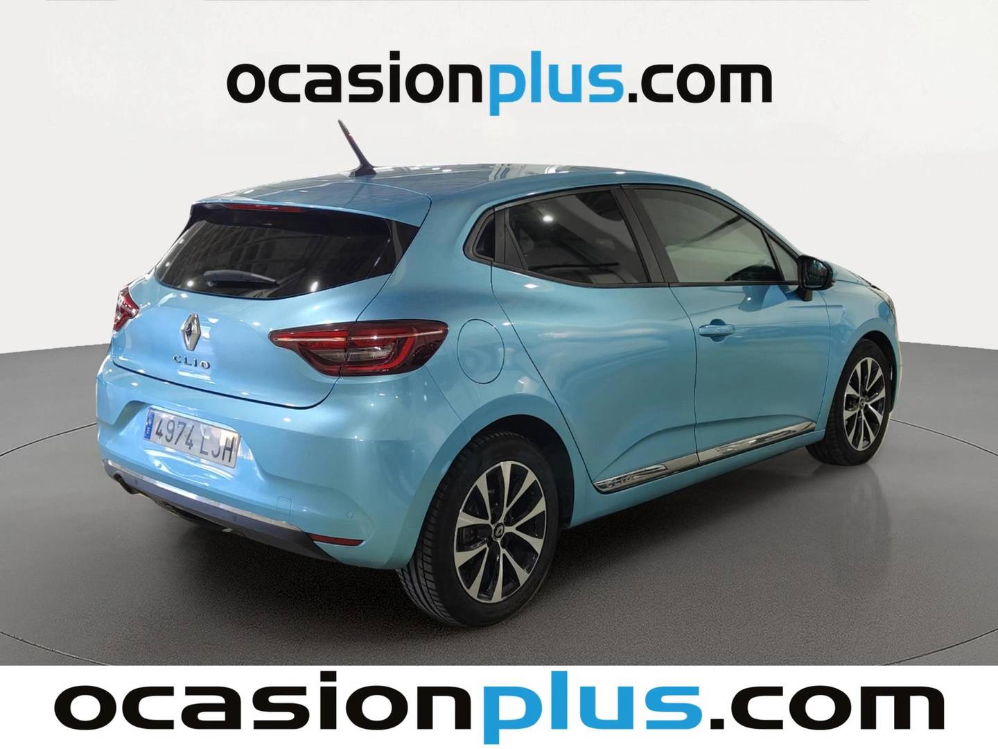 Foto trasera Renault Clio Renault Clio Intens Blue dCi (85 CV) izquierda