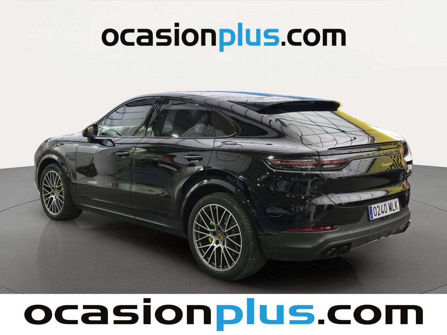 Foto trasera Porsche Cayenne Coupé Porsche Cayenne Coupé Coupé E-Hybrid Platinum Edition (462 CV) izquierda