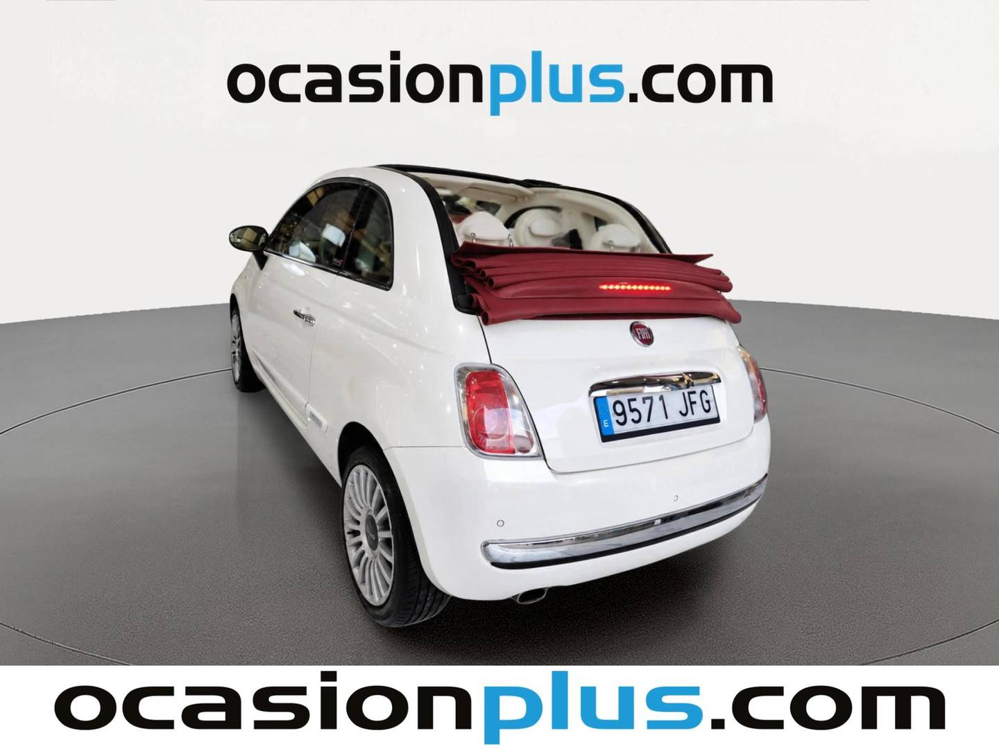 Foto trasera Fiat 500 Fiat 500C 1.2 8v Cabrio Lounge (69 CV) izquierda
