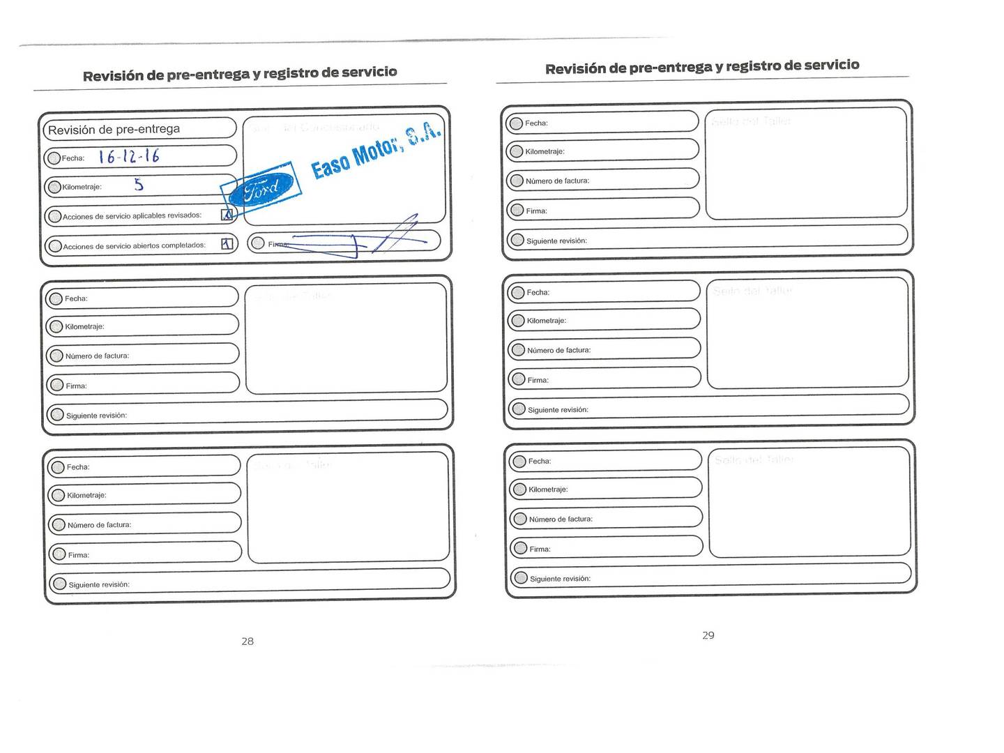 Foto del mantenimiento del Ford Focus Ford Focus 1.0 Ecoboost S&S Business (125 CV)