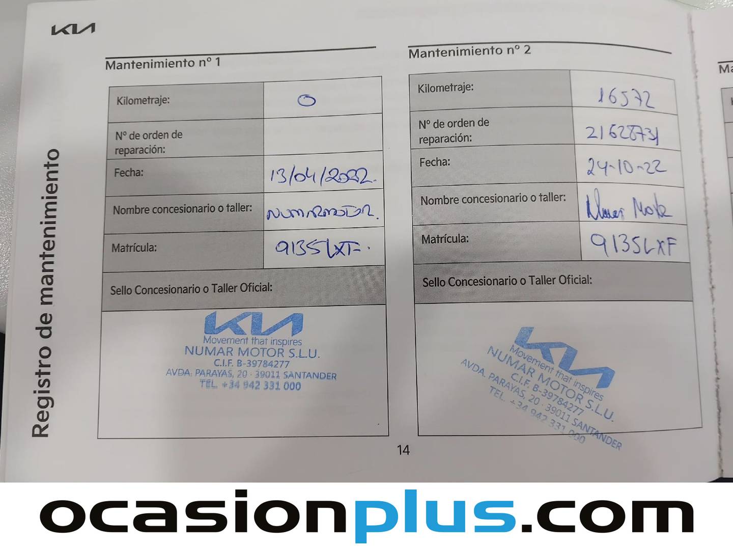Foto del mantenimiento del KIA XCeed KIA XCeed 1.6 GDi PHEV eDrive (141 CV)