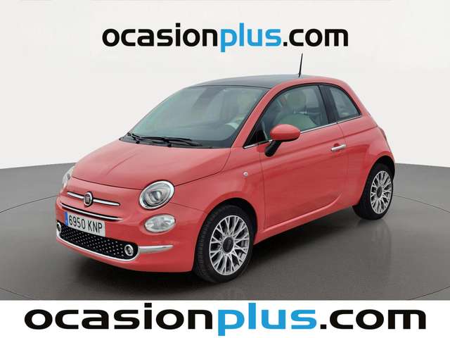Fiat 500 1.2 8v Lounge (69 CV) de segunda mano