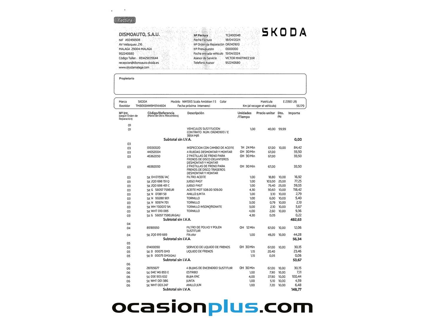 Foto Skoda Scala Skoda Scala 1.5 TSI Sport  (150 CV)