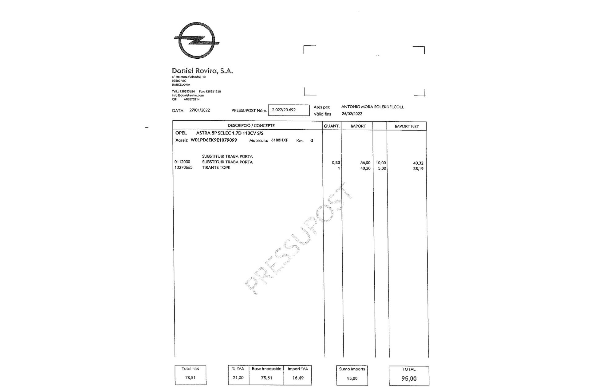 Opel Astra 1.7 CDTI Selective - foto 20