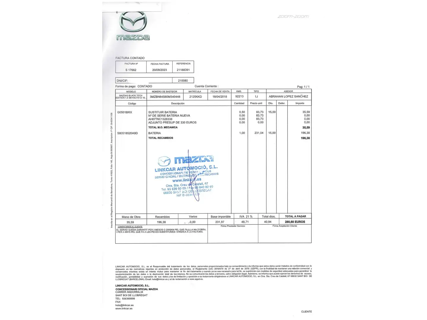 Mantenimiento