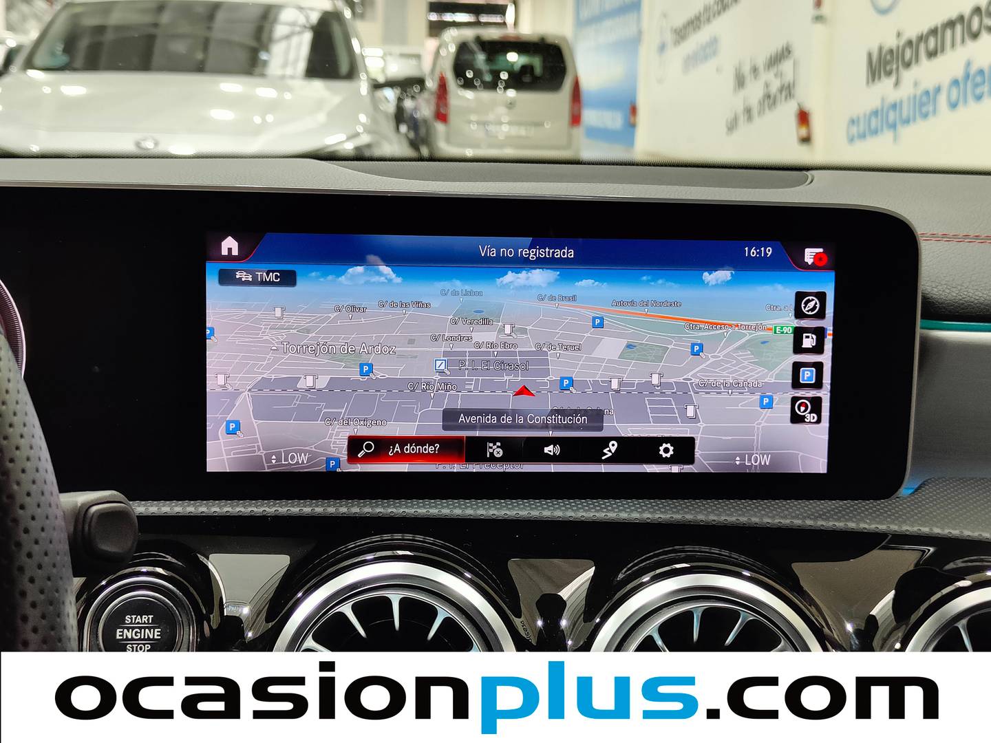 Equipamiento del Mercedes CLA Mercedes CLA 180 (136 CV) Pack AMG