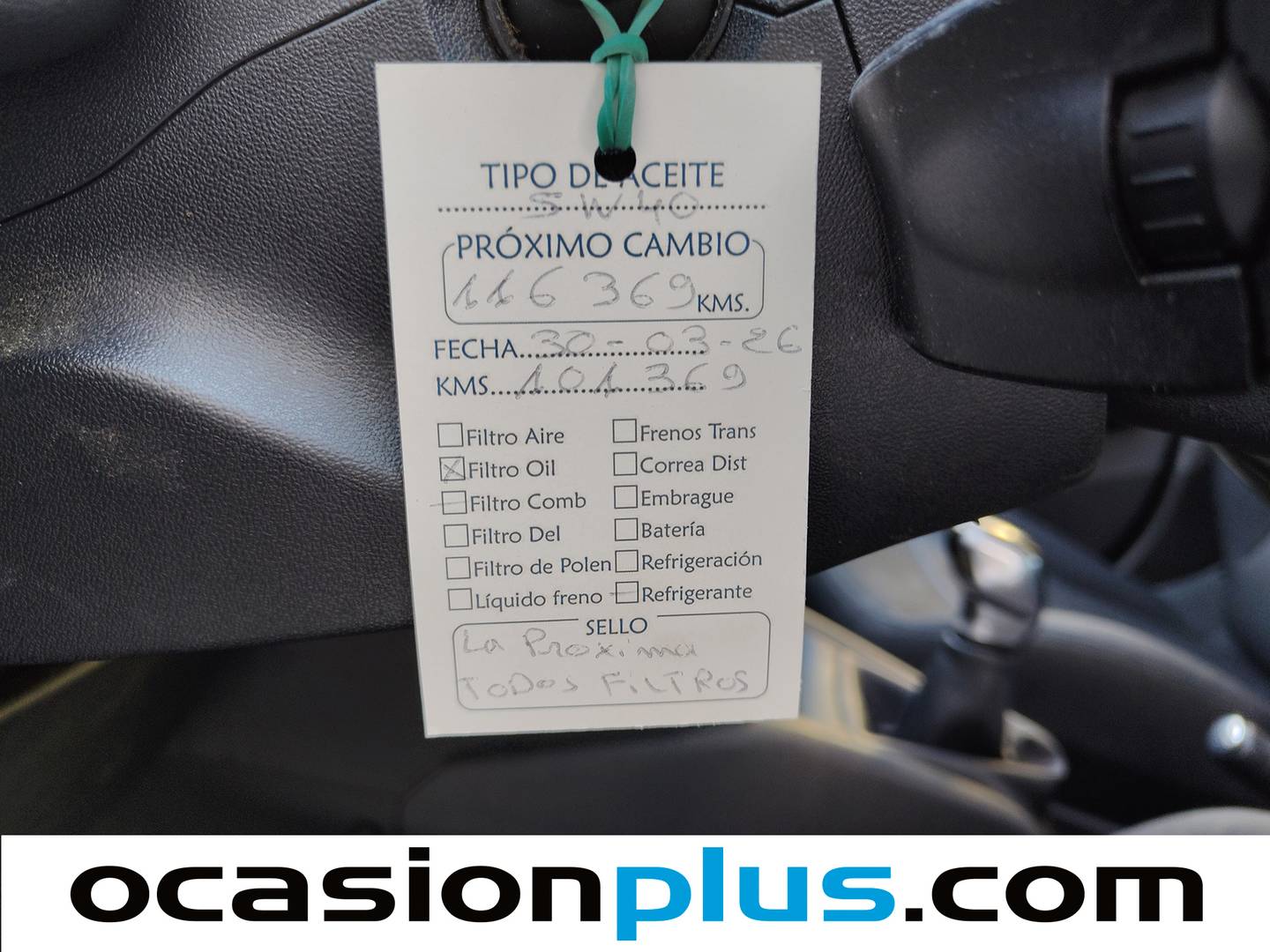 Foto del mantenimiento del Peugeot 208 Peugeot 208 PureTech Signature (82 CV)