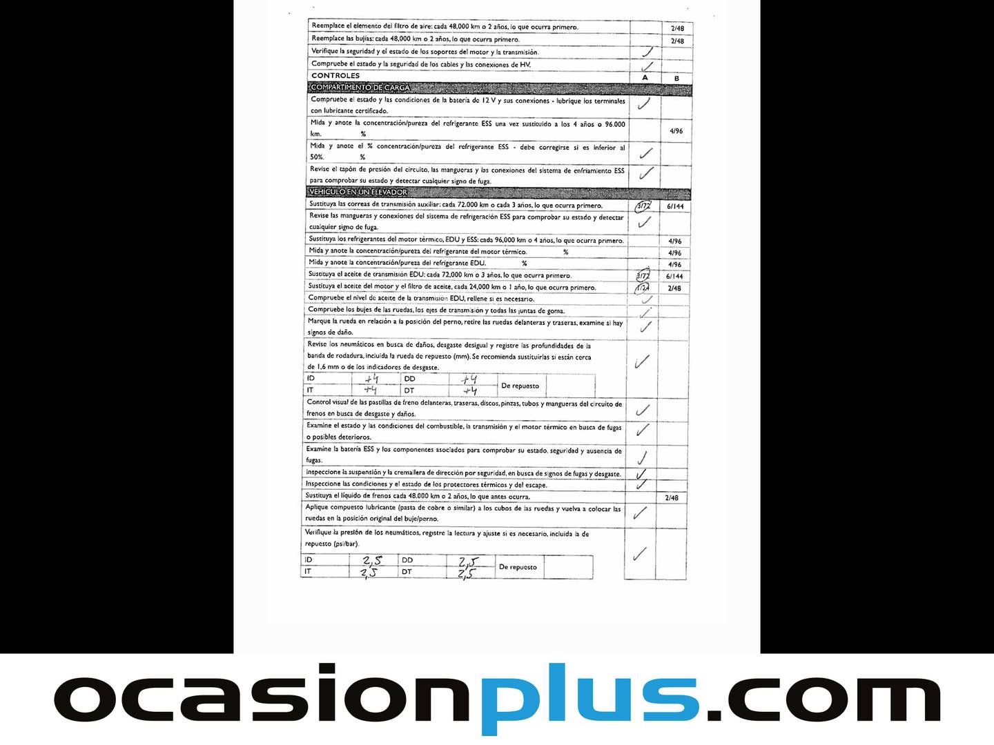 Foto del mantenimiento del MG eHS MG eHS 1.5 T-GDI PHEV Luxury (258 CV)