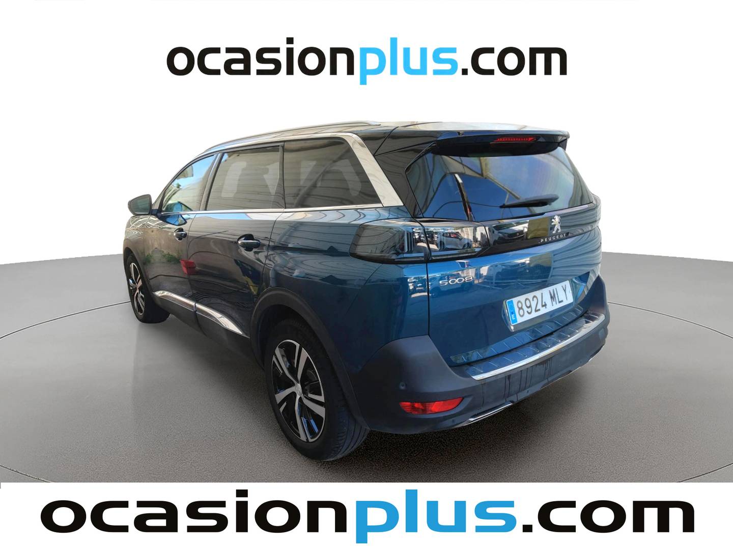 Foto trasera Peugeot 5008 Hybrid Peugeot 5008 Hybrid 1.2 GT eDCS6 (136 CV) 7 Plazas izquierda