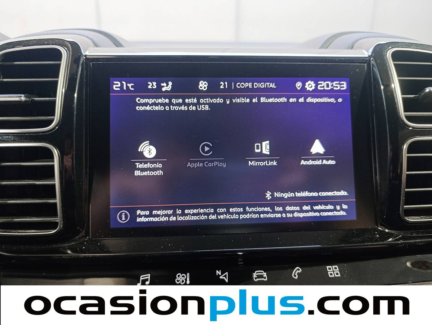 Extras y acabados del Citroën C5 Aircross Citroën C5 Aircross PureTech 130 S&S You (131 CV)
