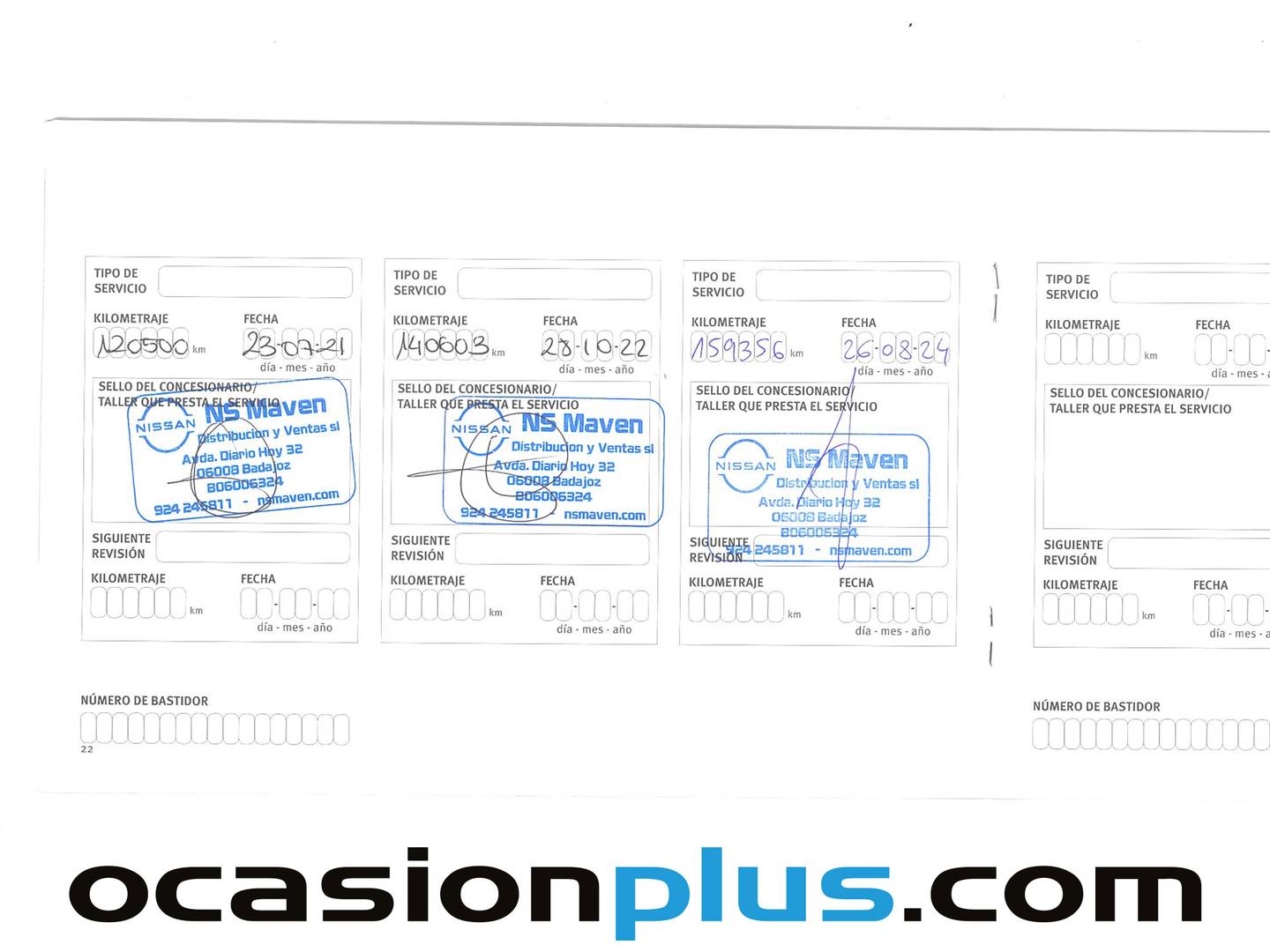 Foto del mantenimiento del Nissan QASHQAI Nissan Qashqai 1.6 S&S Tekna Sport 4X2 (117 CV)