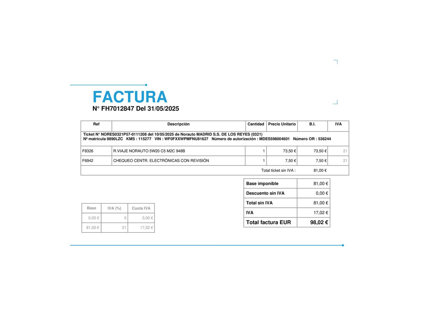 Foto del mantenimiento del Ford Kuga Ford Kuga 1.5T EcoBoost ST-Line X 4x2 (150 CV)