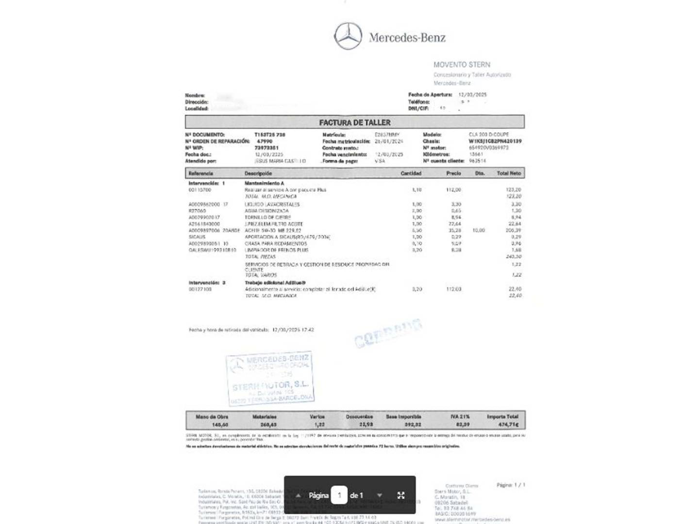 Foto Mercedes CLA Mercedes-Benz CLA CLA 200 d  Pack AMG (150 CV)