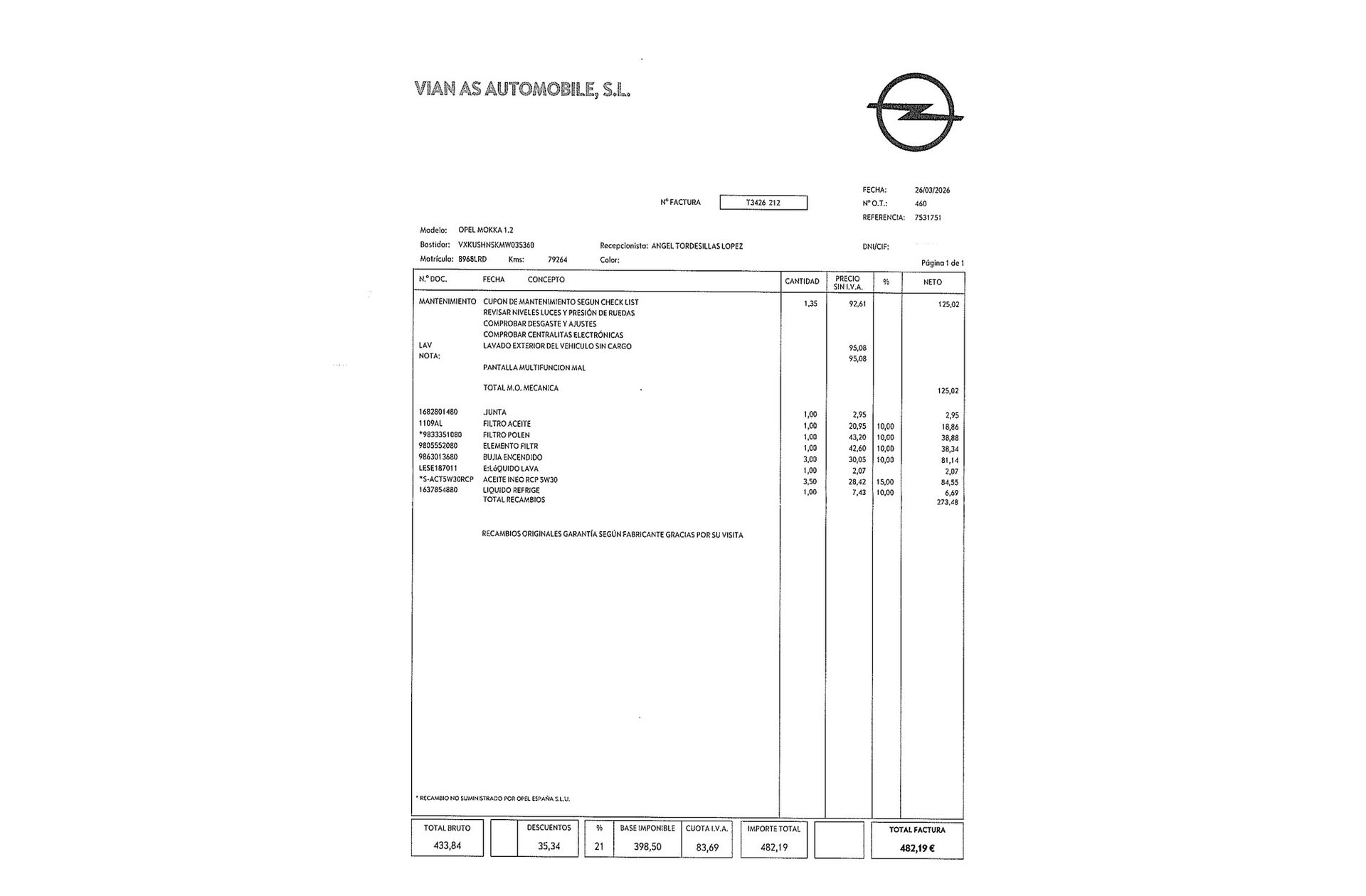 Opel Mokka 1.2 Turbo GS Line - foto 21