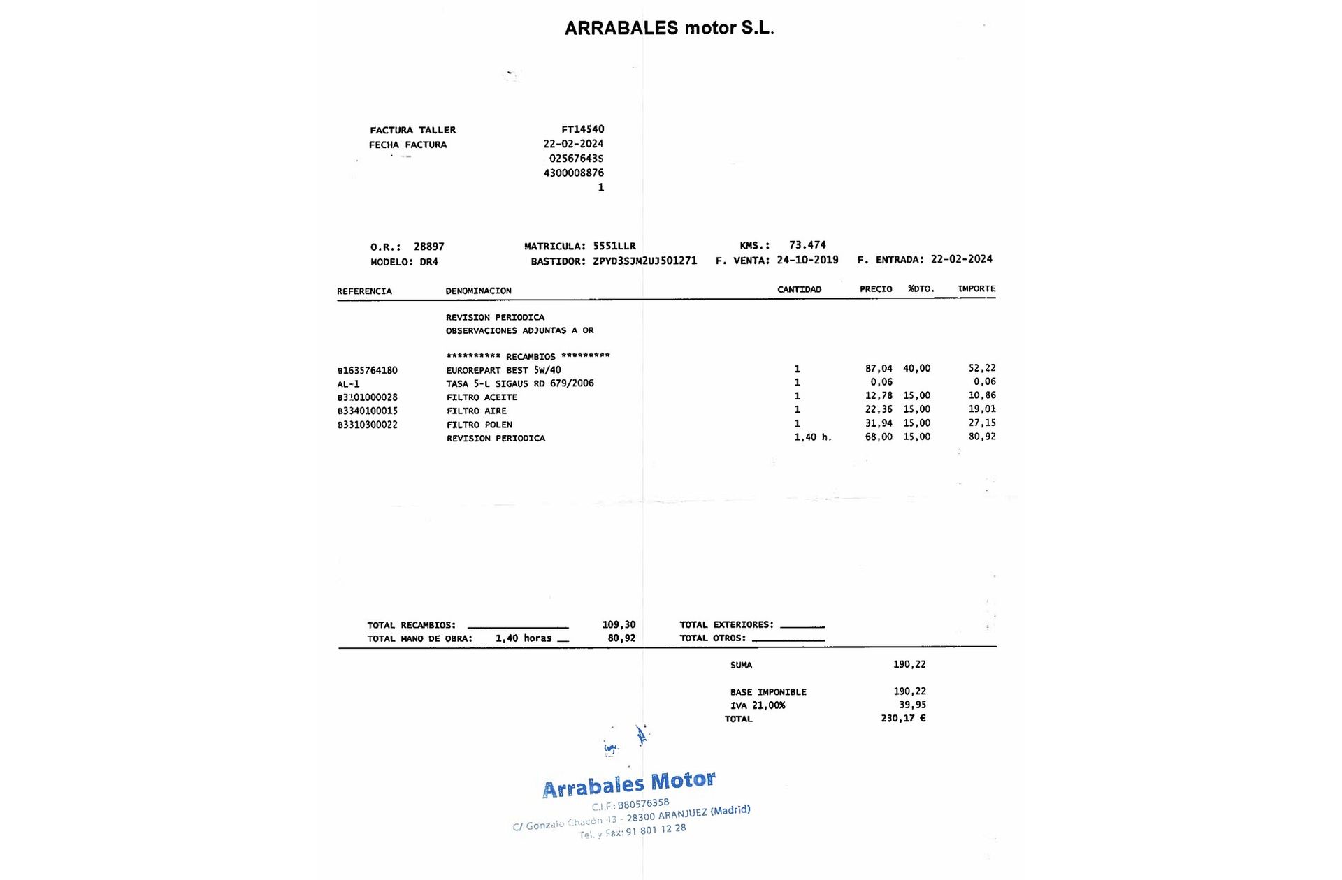 DR AUTOMOBILES DR4 1.6 GLP - foto 24