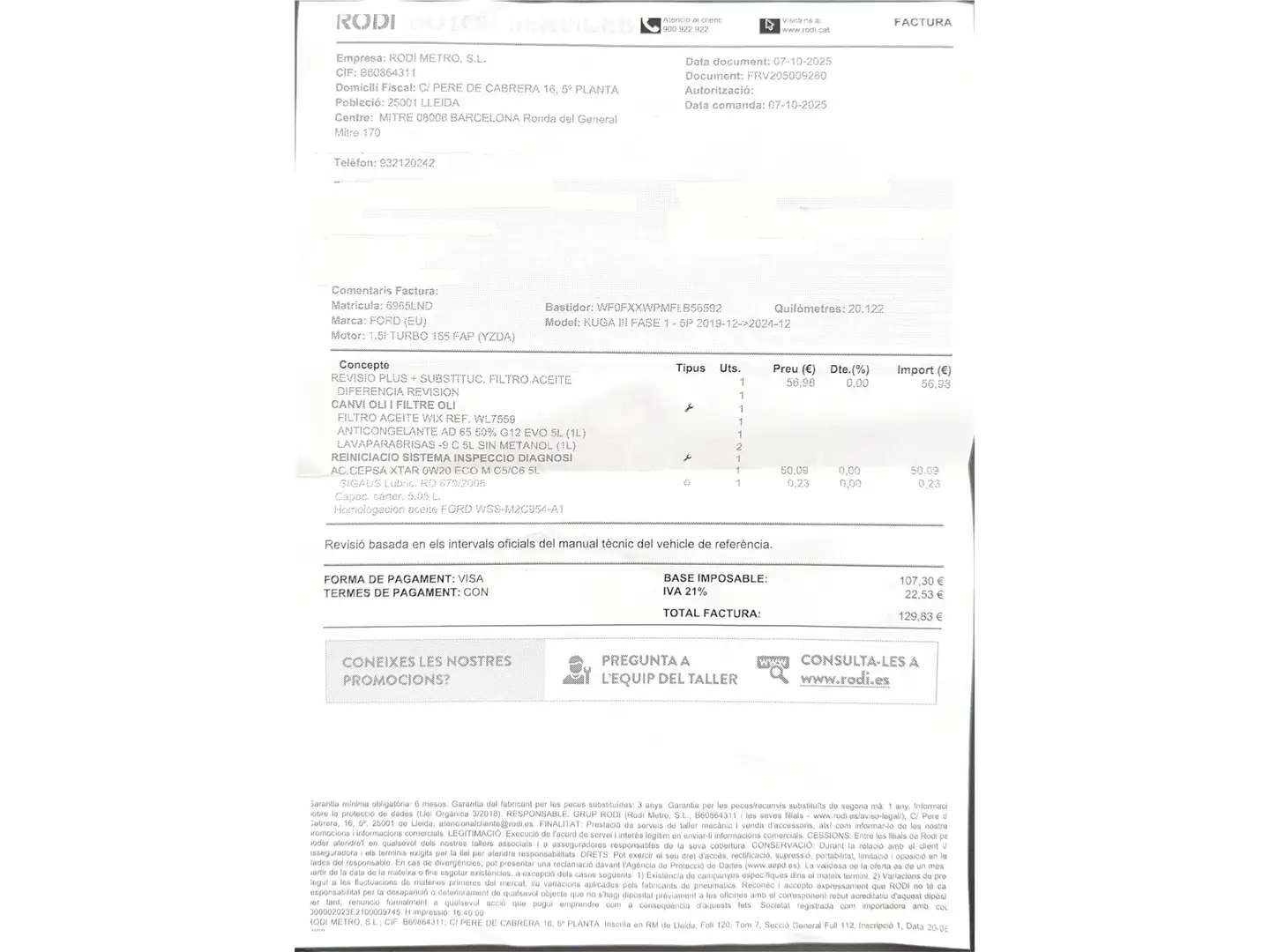 Foto Ford Kuga Ford Kuga 1.5 EcoBoost ST-Line X 4x2 (150 CV)