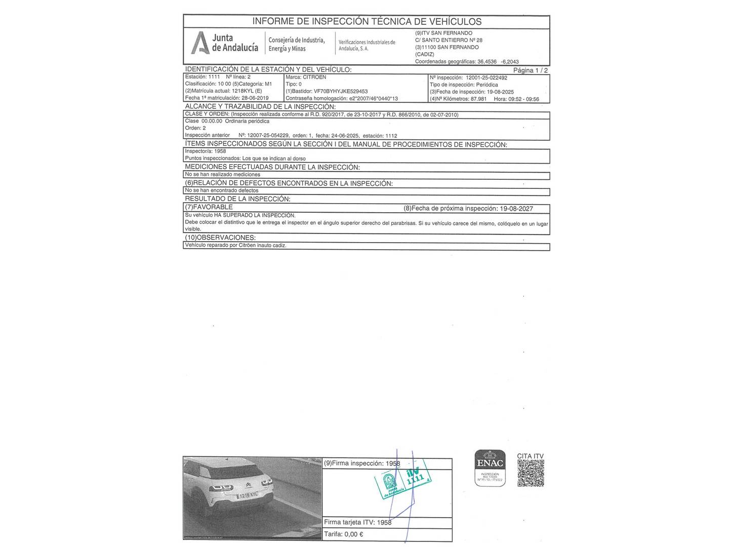 Foto Citroën C4 Cactus Citroen C4 Cactus BlueHDi 100 S&S Shine (100 CV)