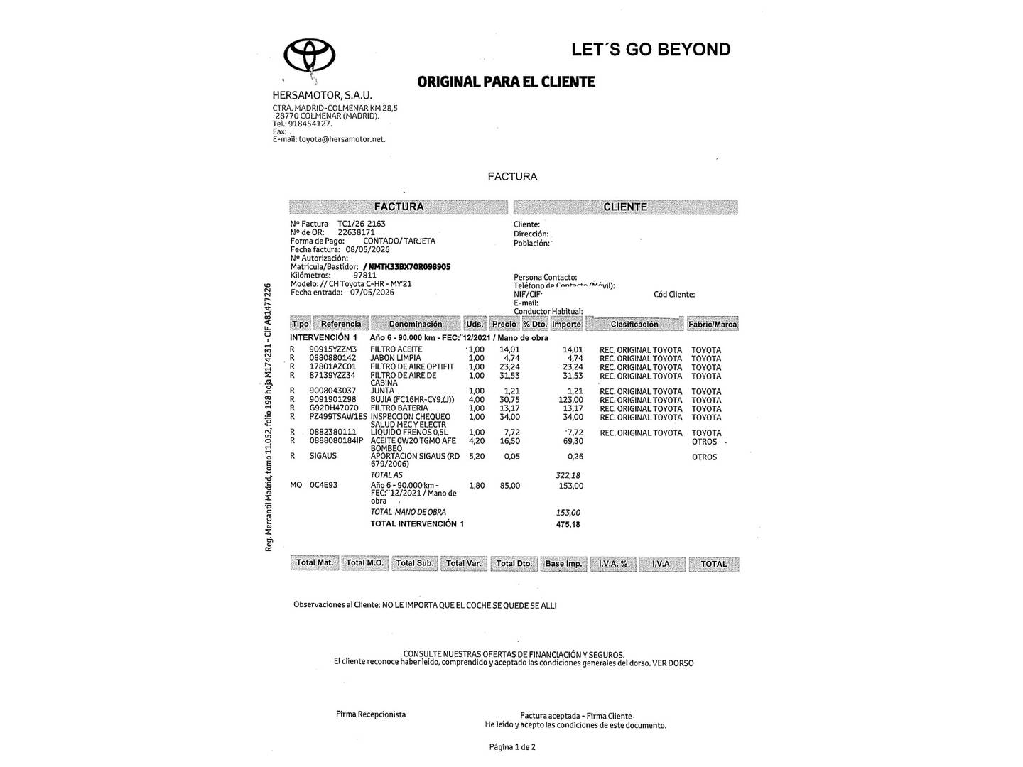 Toyota C-HR Toyota C-HR 1.8 125H Advance (122 CV) híbrido