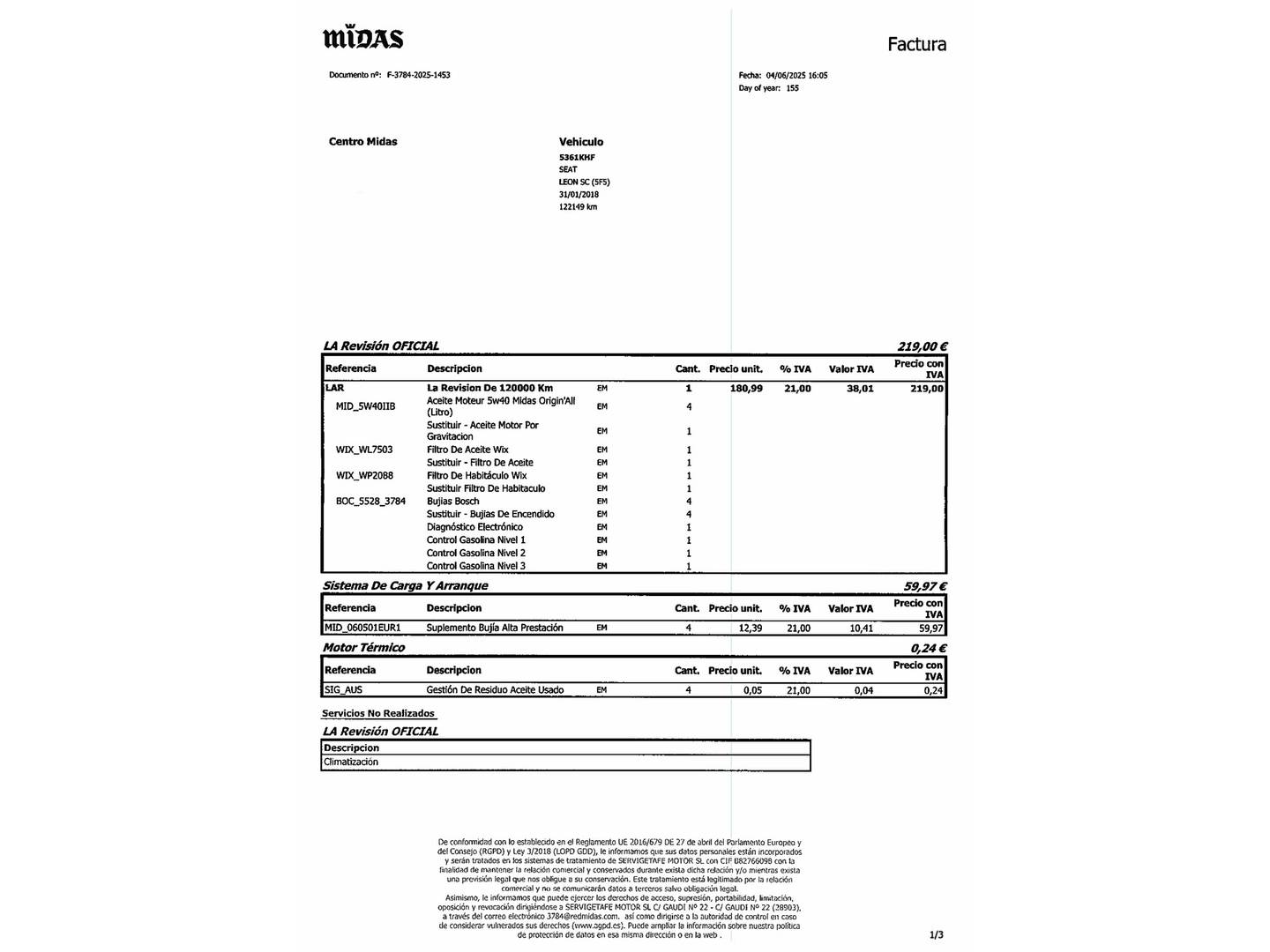 Foto Seat León SEAT León 1.4 TSI S&S Style Plus (125 CV)