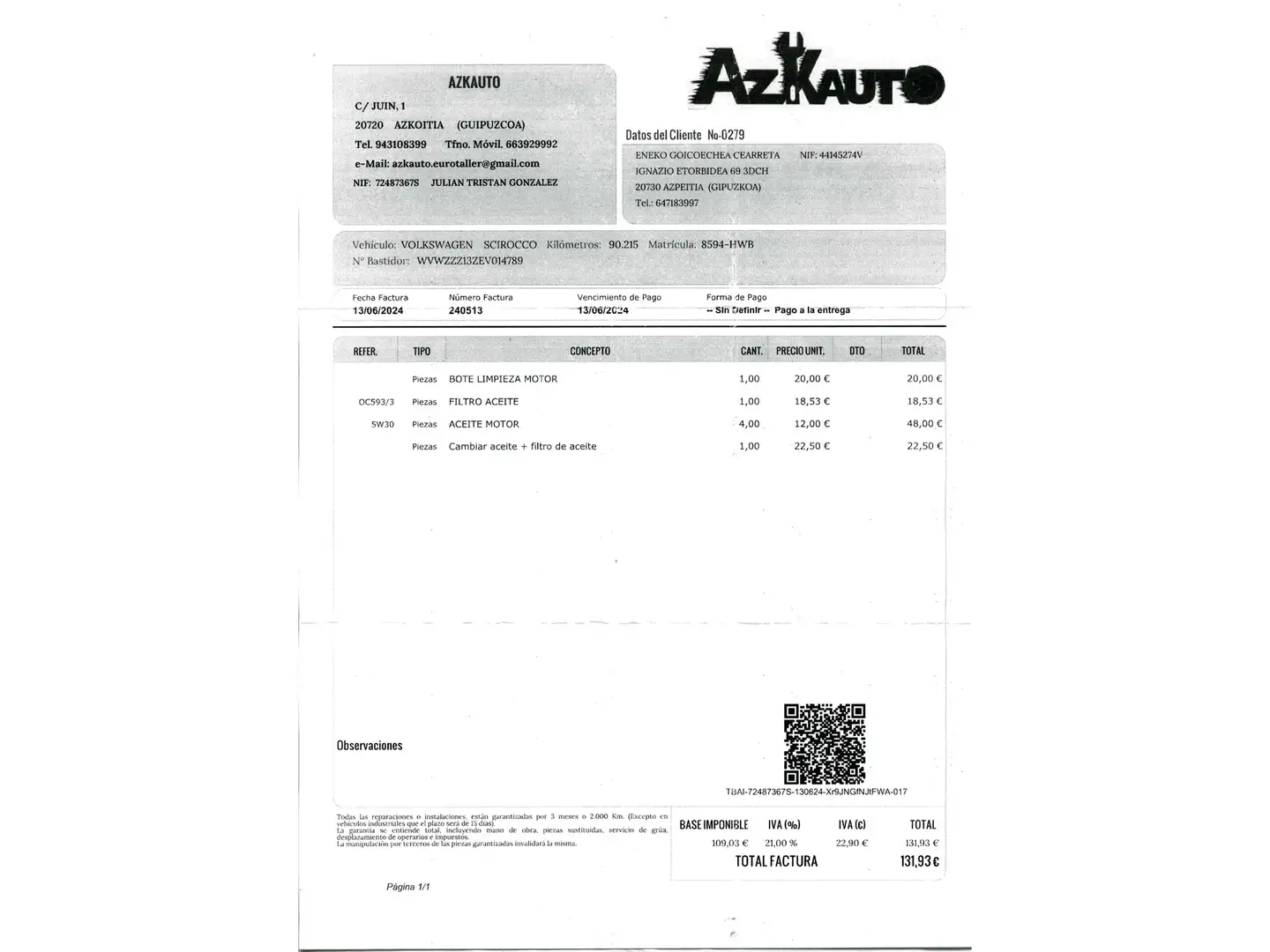 Foto Volkswagen Scirocco Volkswagen Scirocco by R-Line 1.4 TSI (122 CV)