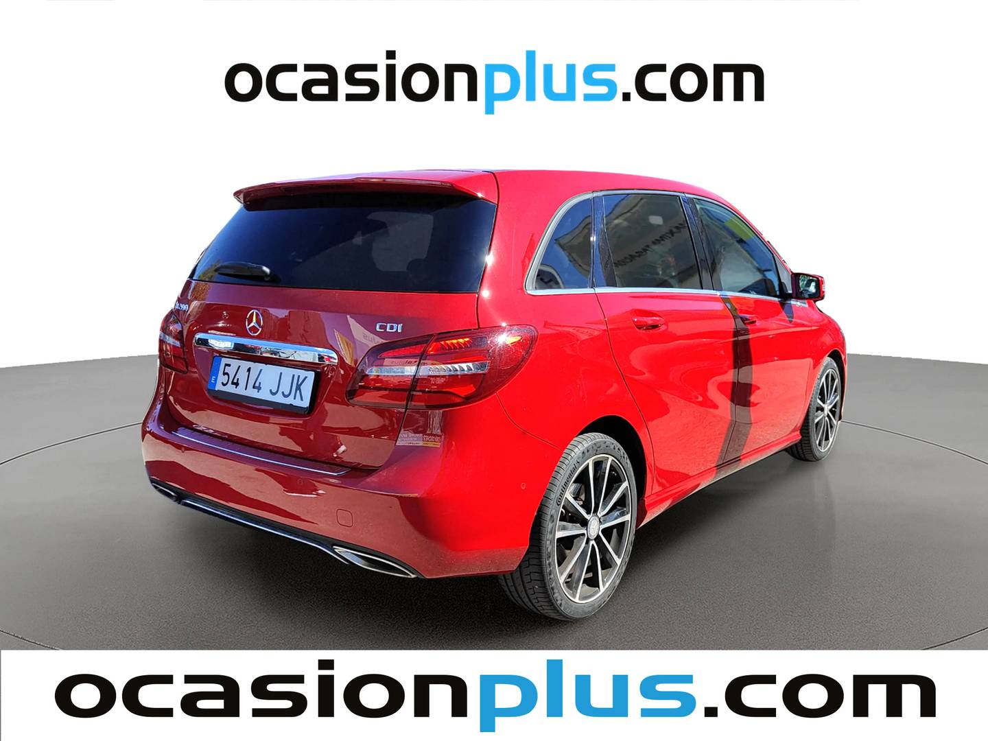 Foto trasera Mercedes Clase B Mercedes-Benz Clase B 200 CDI (136 CV) derecha