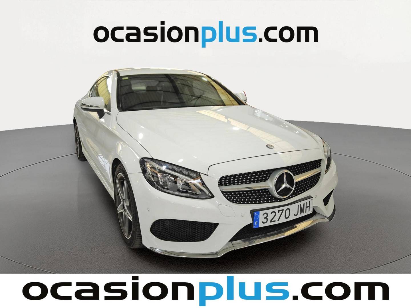 Foto delantera Mercedes Clase C Mercedes Clase C Coupe 200 AMG Line (184 CV) derecha
