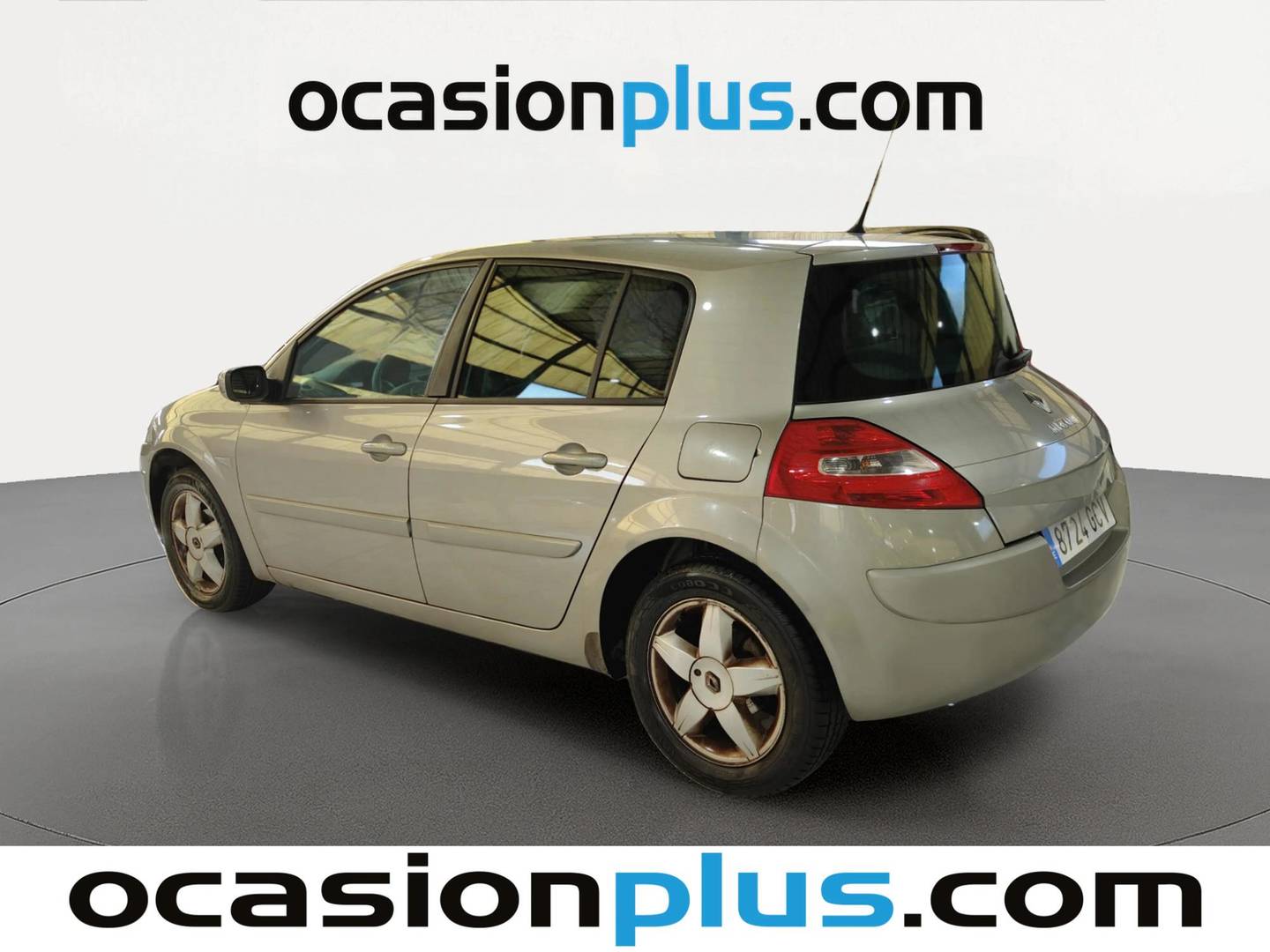 Foto trasera Renault Mégane Renault Megane Emotion 2007 1.4 16V (100 CV) izquierda
