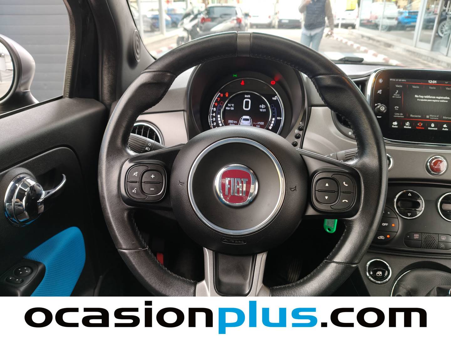 Equipamiento del Fiat 500 Fiat 500 1.2 S (69 CV)
