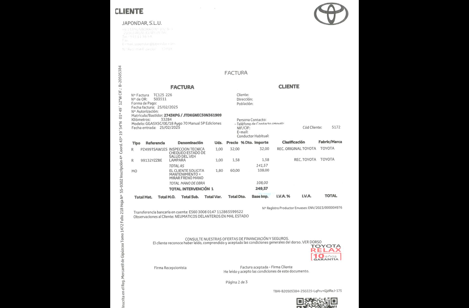 Toyota Aygo 1.0 VVT-i x-play business - foto 18