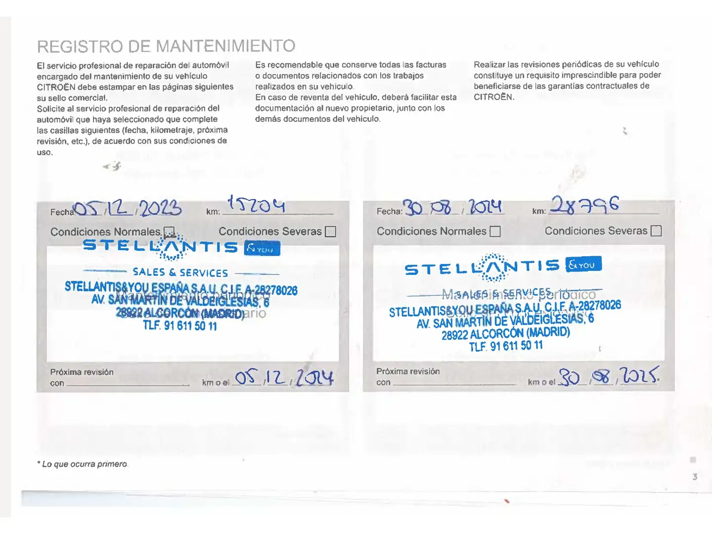 Mantenimiento