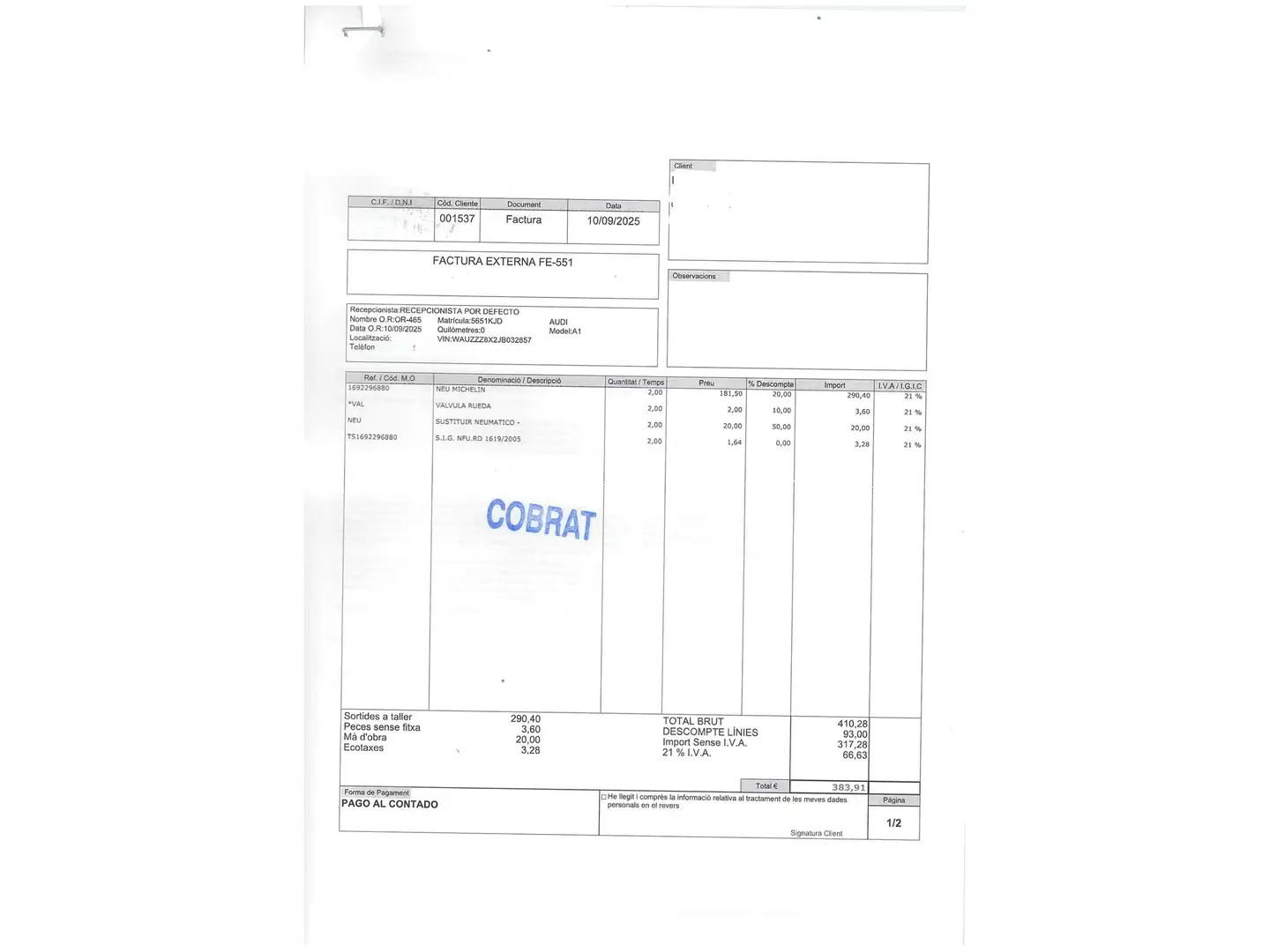 Foto Audi A1 Audi A1 Sportback Adrenalin 1.6 TDI (116 CV) Pack S-Line