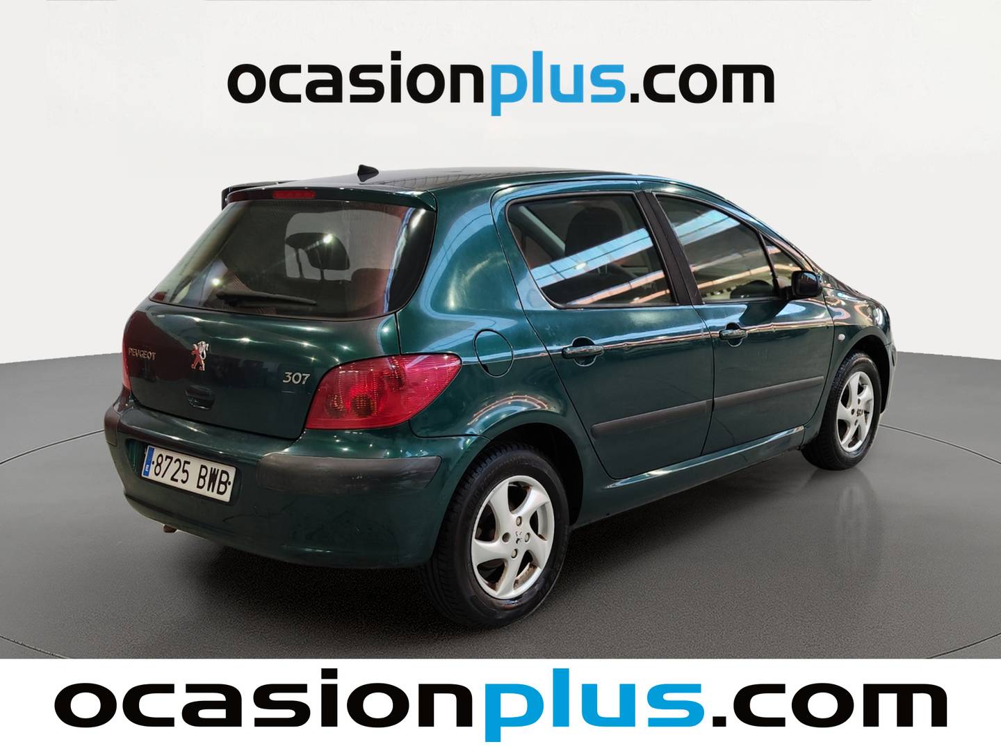 Foto trasera Peugeot 307 Peugeot 307 1.6 XR (110 CV) derecha