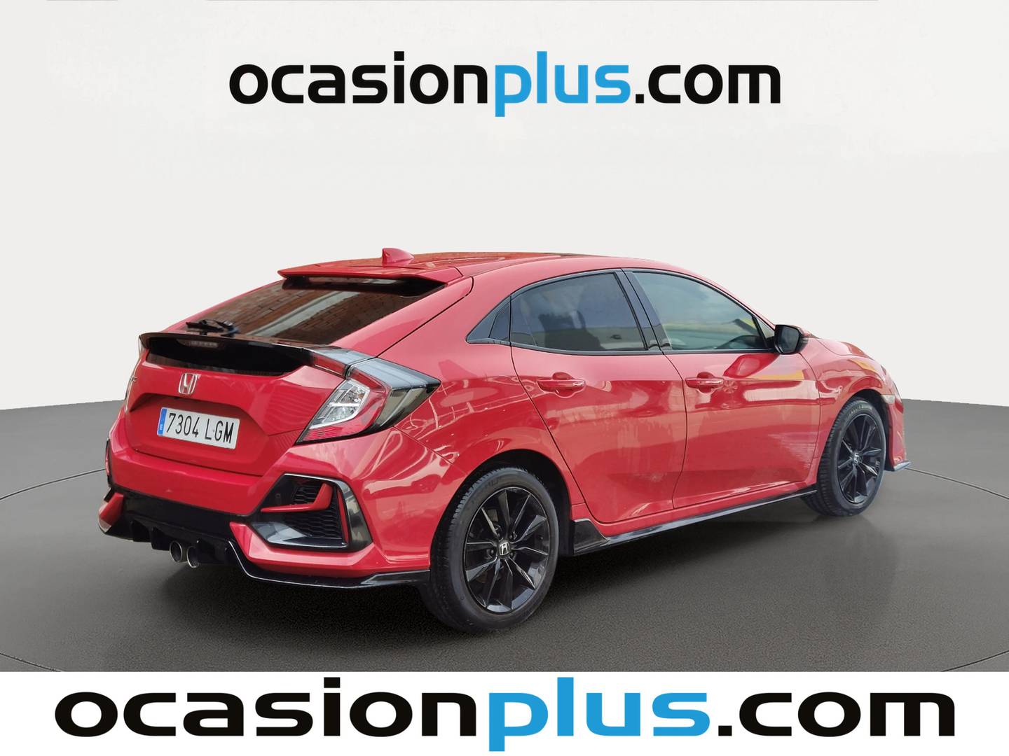 Foto trasera Honda Civic Honda Civic Turbo Sport Plus 134 kW (182 CV) izquierda