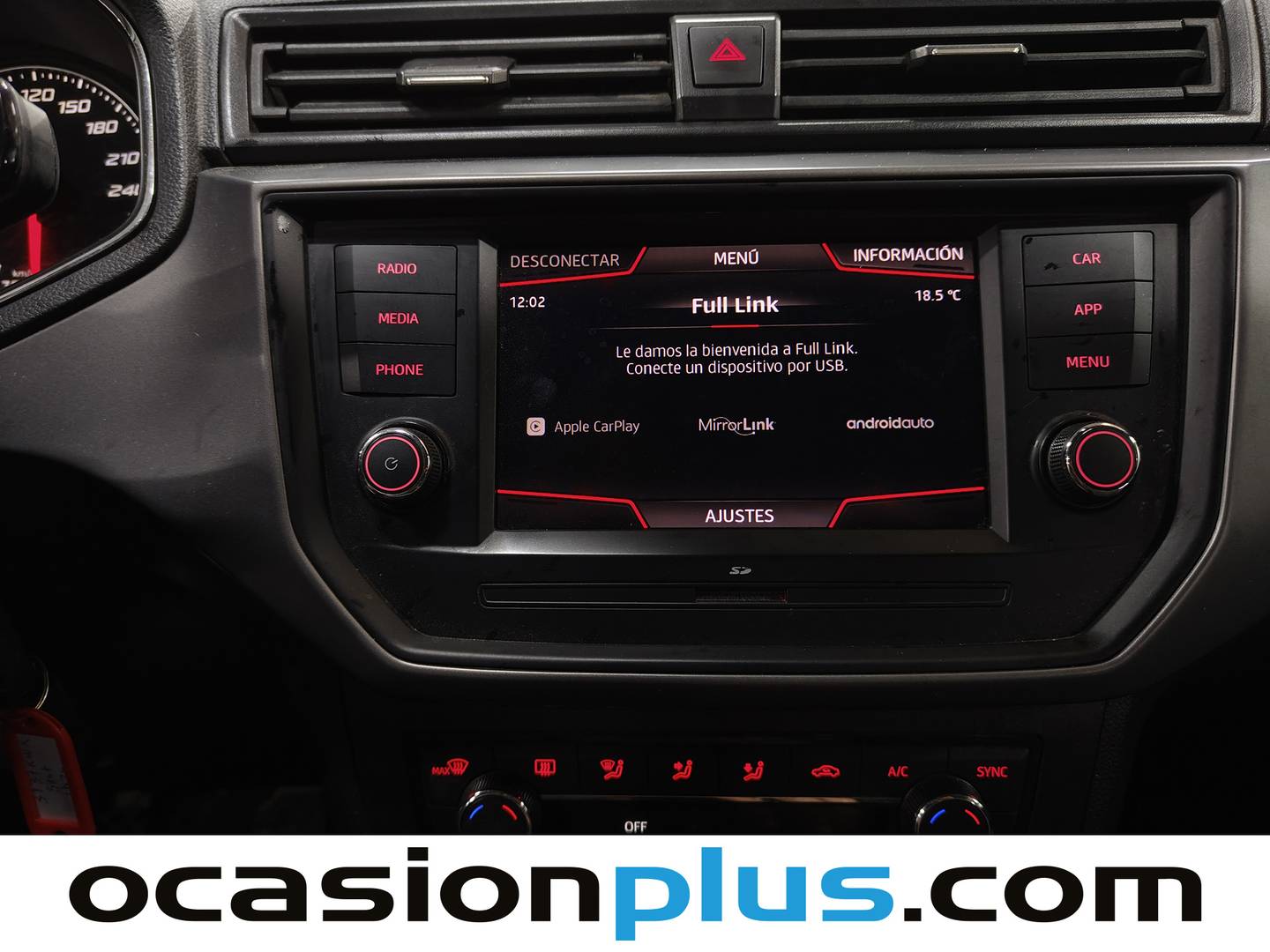 Equipamiento del Seat Ibiza Seat Ibiza 1.0 MPI Style Plus (80 CV)