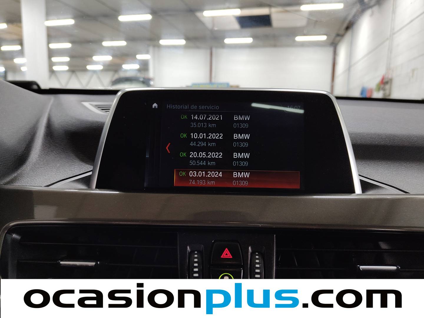 Foto del mantenimiento del BMW X1 BMW X1 sDrive20i (192 CV)