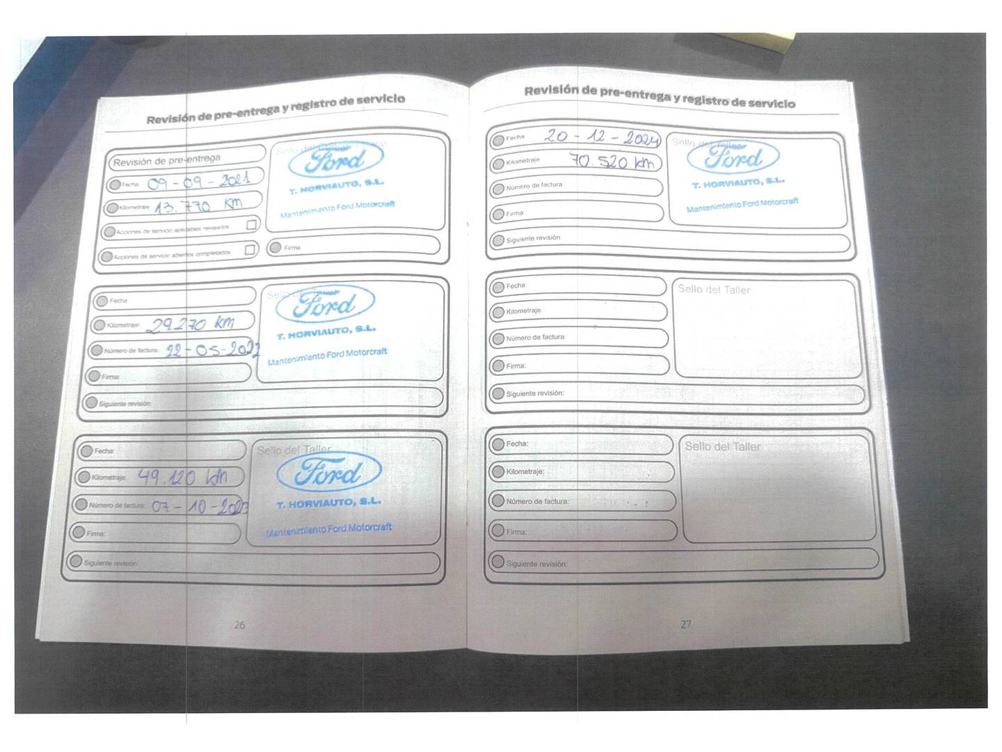 Foto del mantenimiento del Ford Focus Ford Focus 1.0 Ecoboost S&S ST-Line (125 CV)