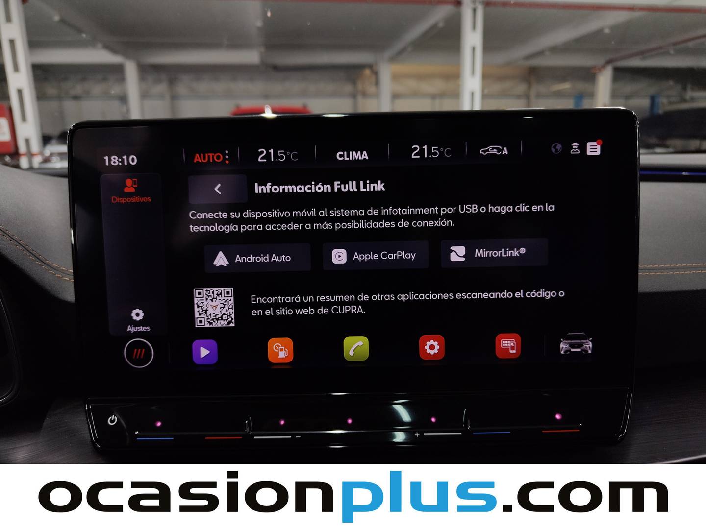 Extras del Cupra Formentor Cupra Formentor 1.5 TSI DSG (150 CV)