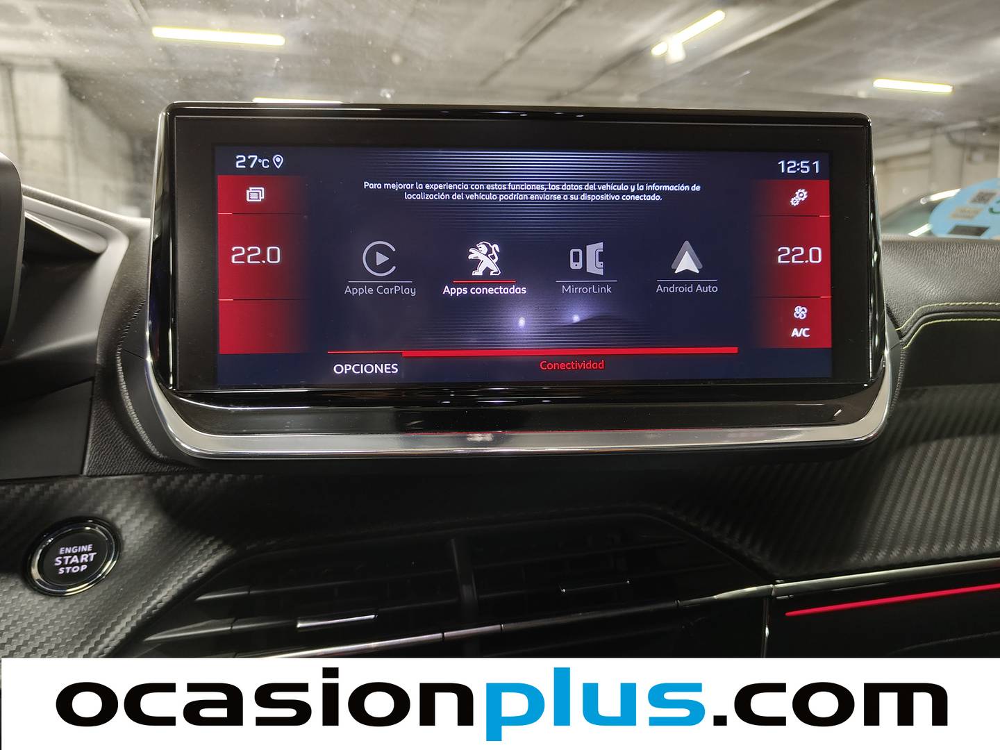 Equipamiento del Peugeot 208 Peugeot 208 PureTech 130 S&S GT Line EAT8 (130 CV)