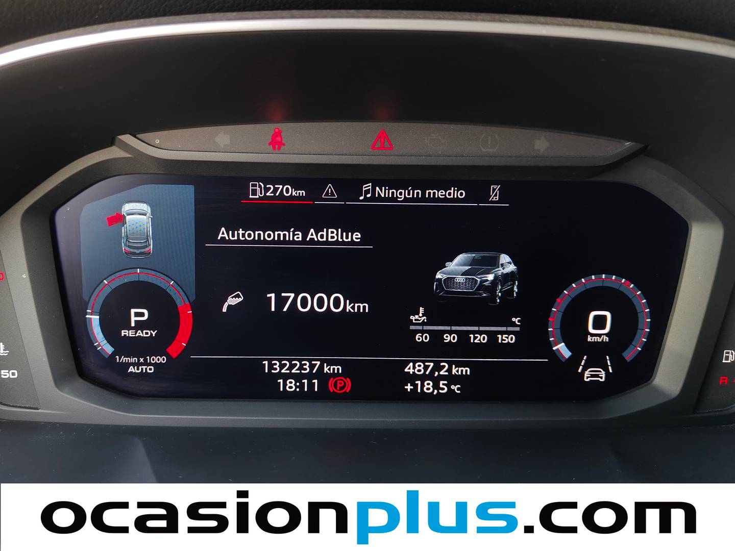 Audi Q3 Sportback Audi Q3 Sportback Black line 35 TDI (150 CV) S tronic Pack S Line de segunda mano