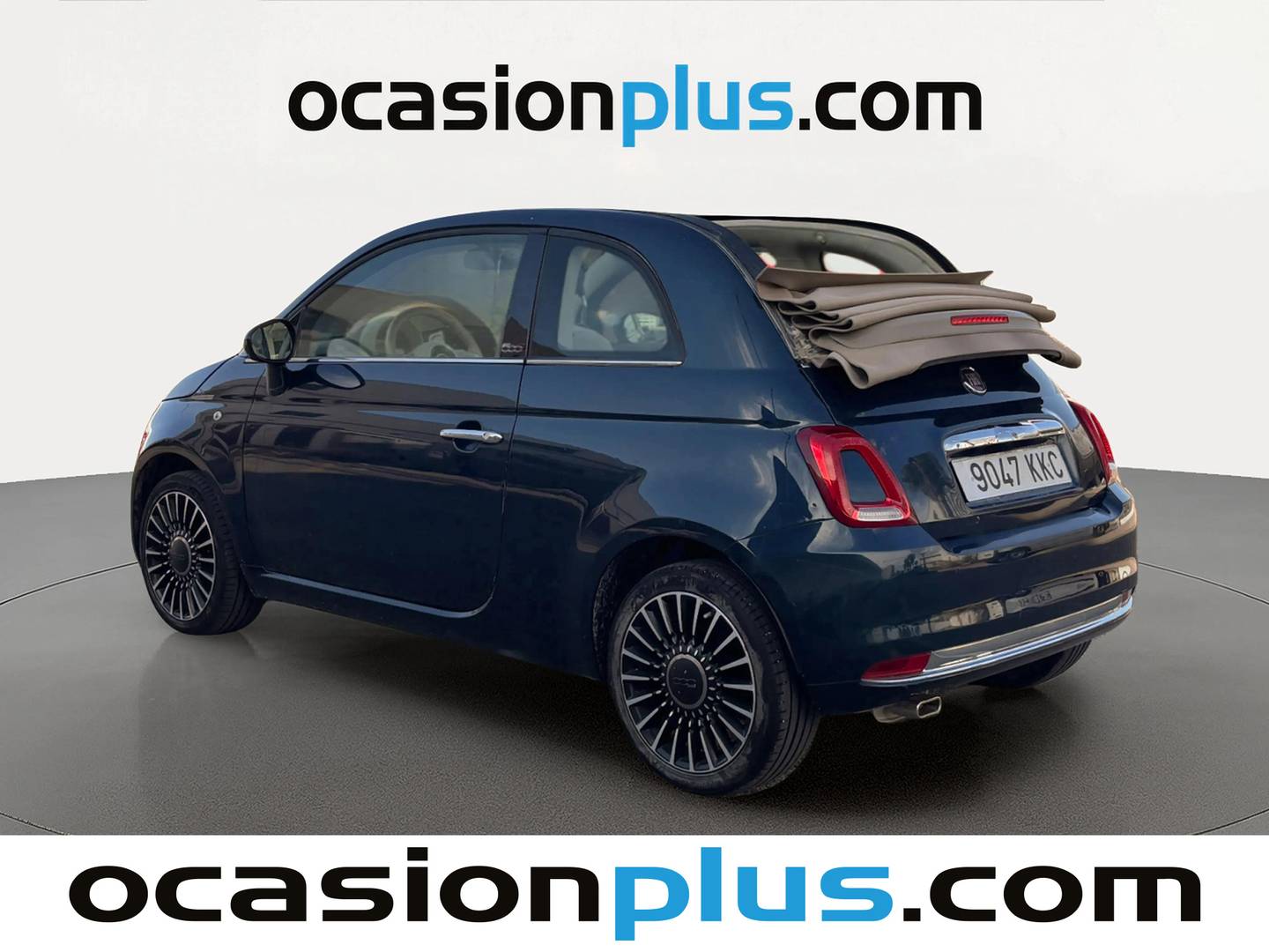 Foto trasera Fiat 500C Fiat 500C 1.2 8v Cabrio Lounge (69 CV) izquierda