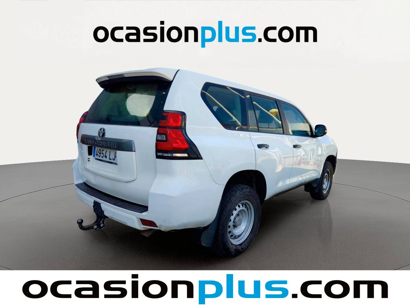 Foto trasera Toyota Land Cruiser Toyota Land Cruiser 2.8 D-4D GX (177 CV) derecha