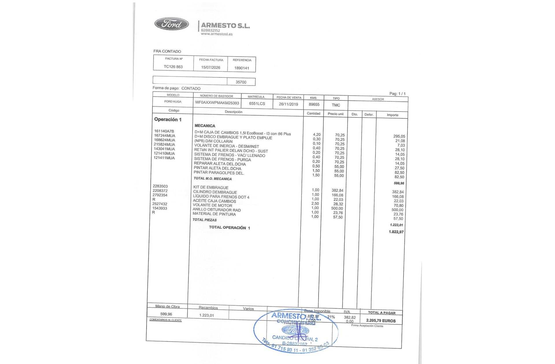 Ford Kuga 1.5 EcoBoost Trend+ 4x2 - foto 20