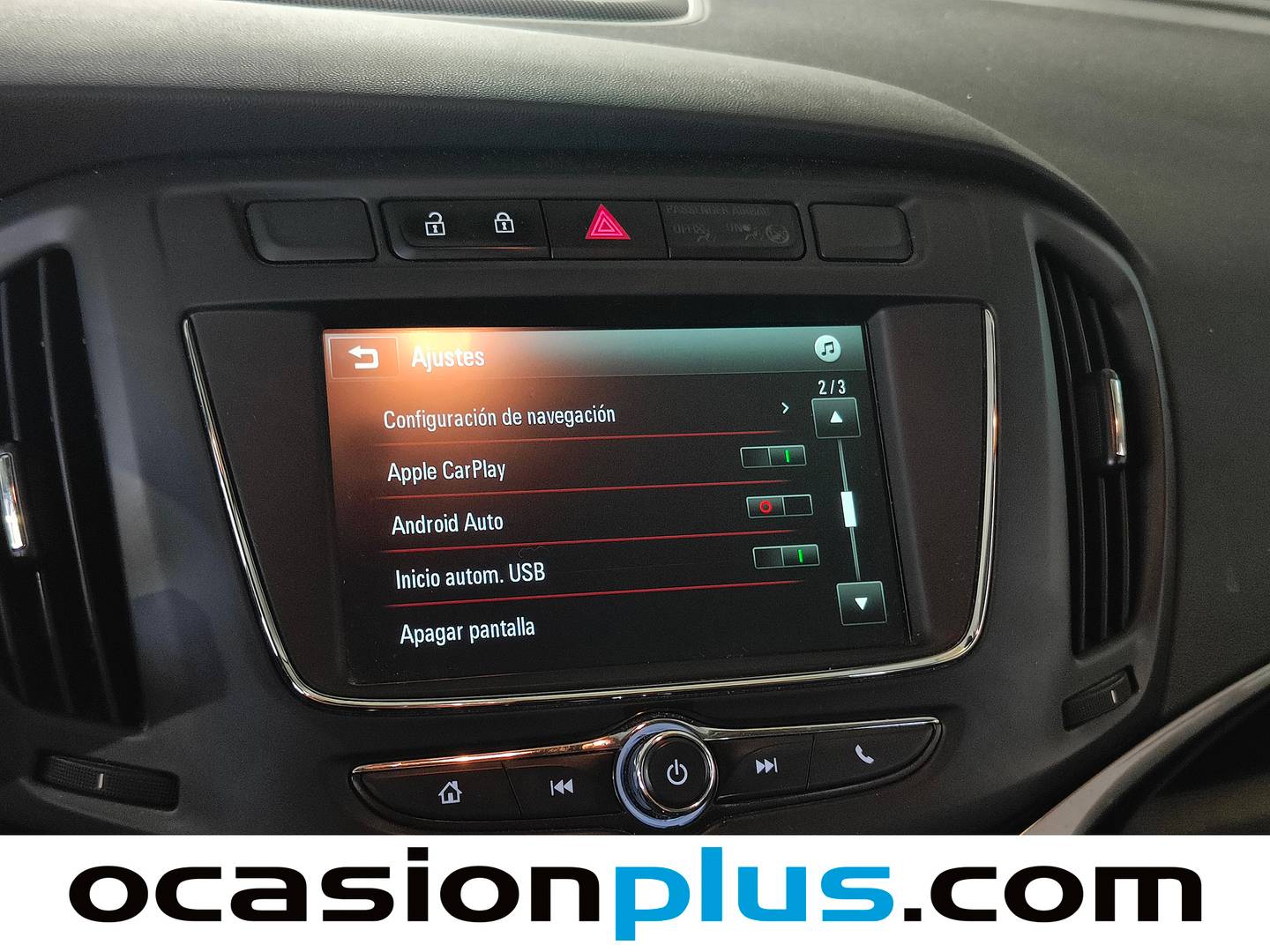 Extras del Opel Zafira Opel Zafira 1.4 Turbo S&S Excellence Auto (140 CV) 7 Plazas