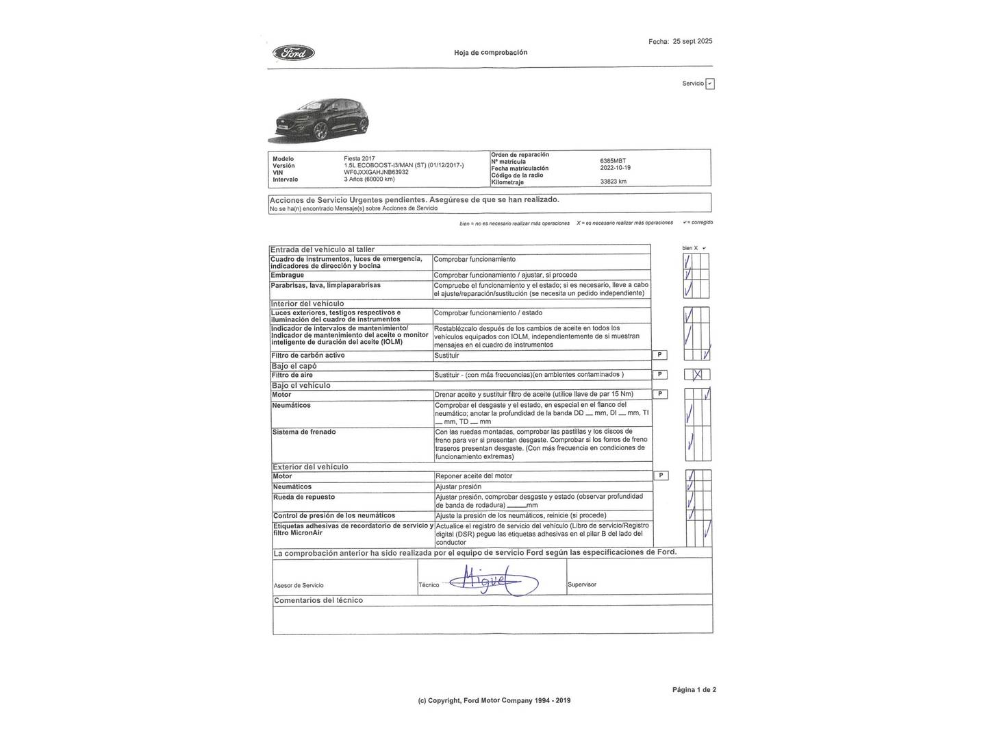 Ford Fiesta Ford Fiesta 1.5 EcoBoost ST (200 CV) seminuevo